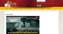 Desktop Screenshot of davidabioye.org.ng